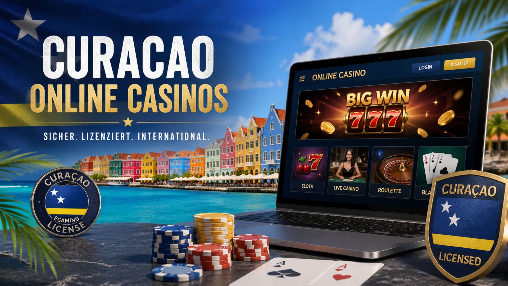 Curacao Casinos im Test: Spiele, Bonus, Sicherheit